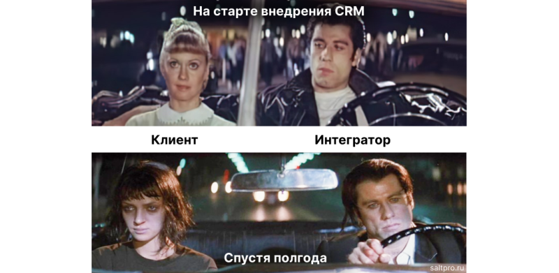 Наш мем про CRM